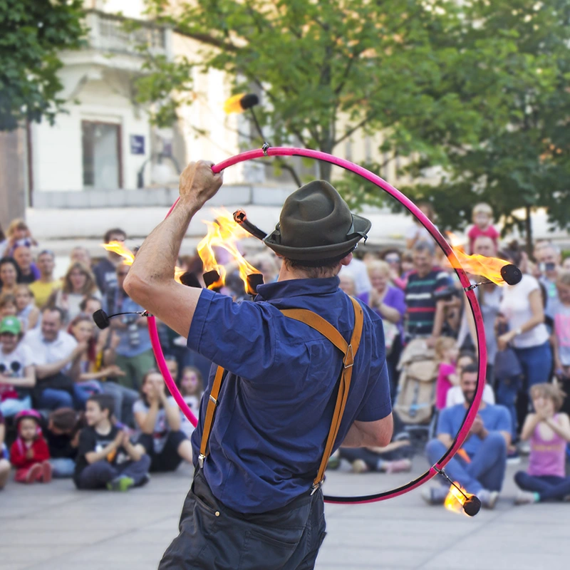 Festivals d’arts de la rue ou de cirque